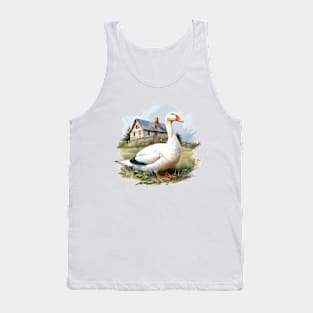 White Goose Tank Top